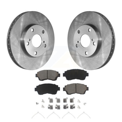Front Disc Brake Rotors And Ceramic Pads Kit For Toyota Camry Sienna Avalon Lexus ES300 K8C-100118