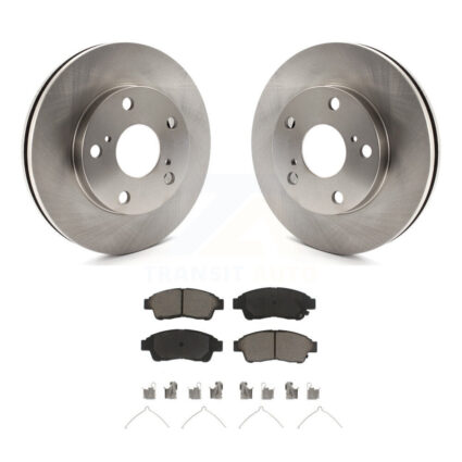 Front Disc Brake Rotors And Ceramic Pads Kit For Toyota Camry 2.2L K8C-100119
