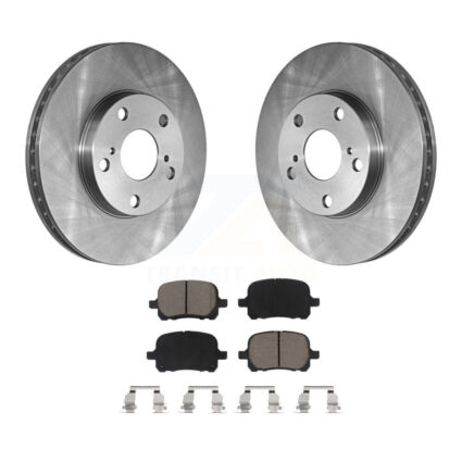 Front Disc Brake Rotors And Ceramic Pads Kit For Toyota Camry Solara Avalon Lexus ES300 K8C-100121