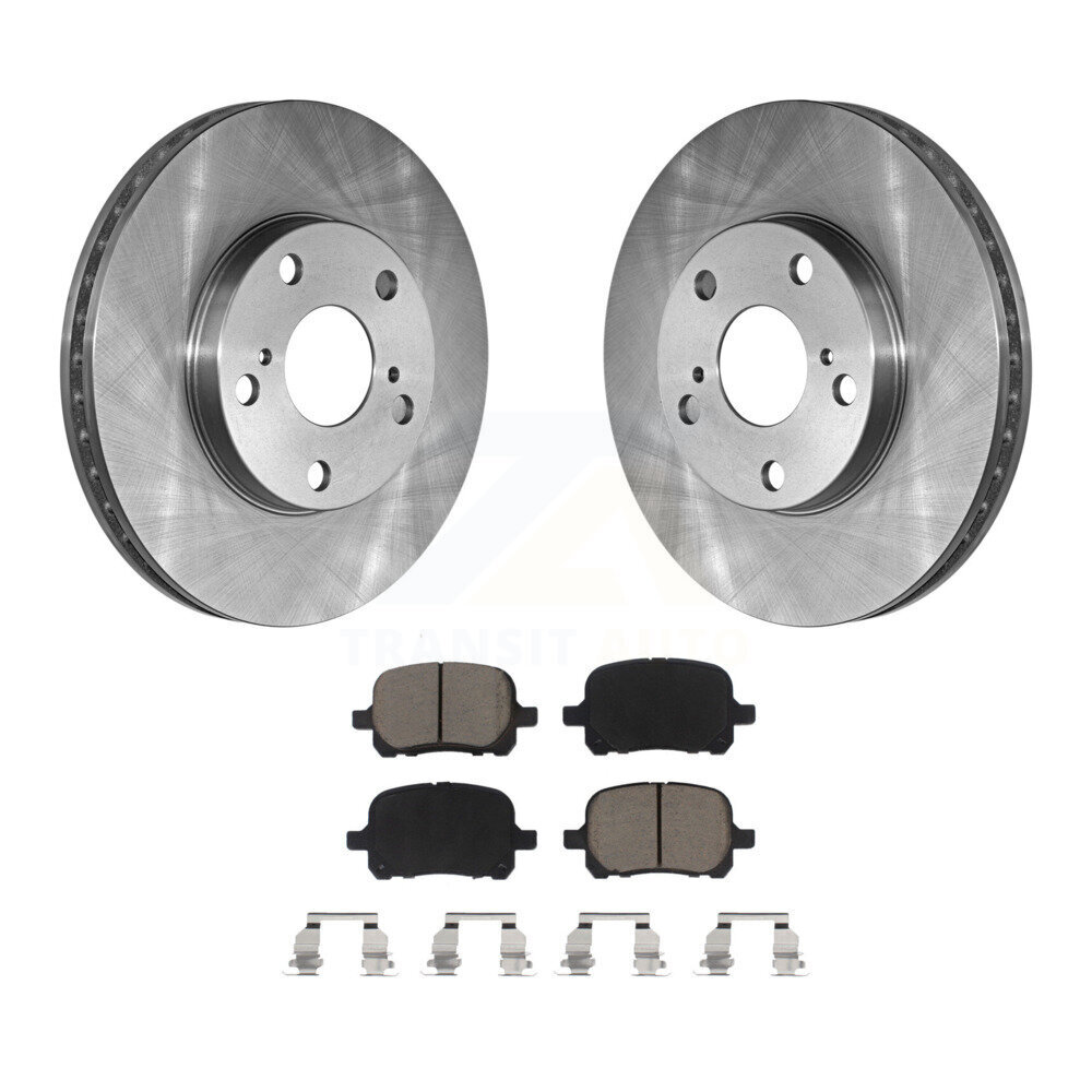Front Disc Brake Rotors And Ceramic Pads Kit For Toyota Camry Solara Avalon Lexus ES300 K8C-100121