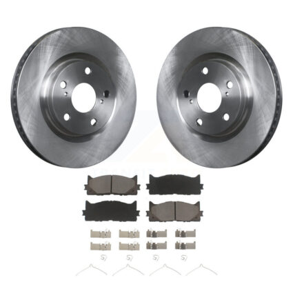 Front Disc Brake Rotors And Ceramic Pads Kit For Toyota Camry Lexus ES350 Avalon ES300h K8C-100133