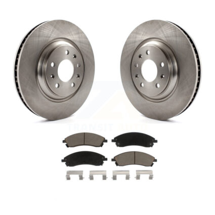 Front Disc Brake Rotors And Ceramic Pads Kit For Cadillac CTS STS Pontiac Bonneville K8C-100138
