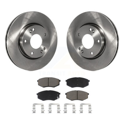 Front Disc Brake Rotors And Ceramic Pads Kit For Hyundai Tucson Kia Sportage FWD K8C-100139