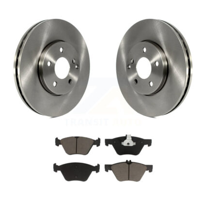 Front Disc Brake Rotors And Ceramic Pads Kit For Mercedes-Benz E350 E320 E300 K8C-100153