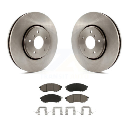 Front Disc Brake Rotors And Ceramic Pads Kit For INFINITI FX35 FX37 FX45 K8C-100164