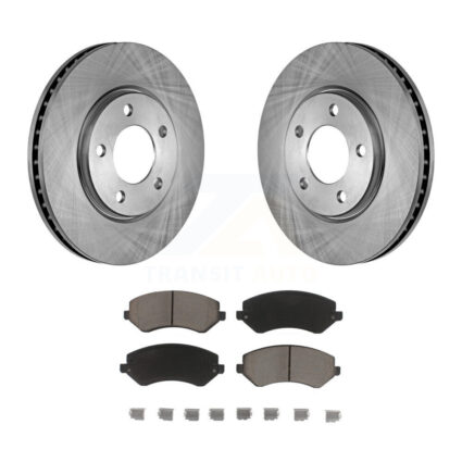 Front Disc Brake Rotors And Ceramic Pads Kit For Dodge Grand Caravan Chrysler Voyager K8C-100175