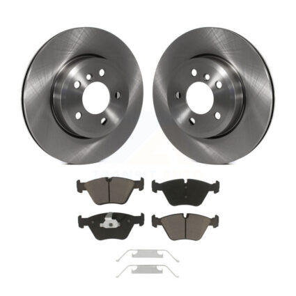 Front Disc Brake Rotors And Ceramic Pads Kit For 2004-2010 BMW X3 K8C-100180