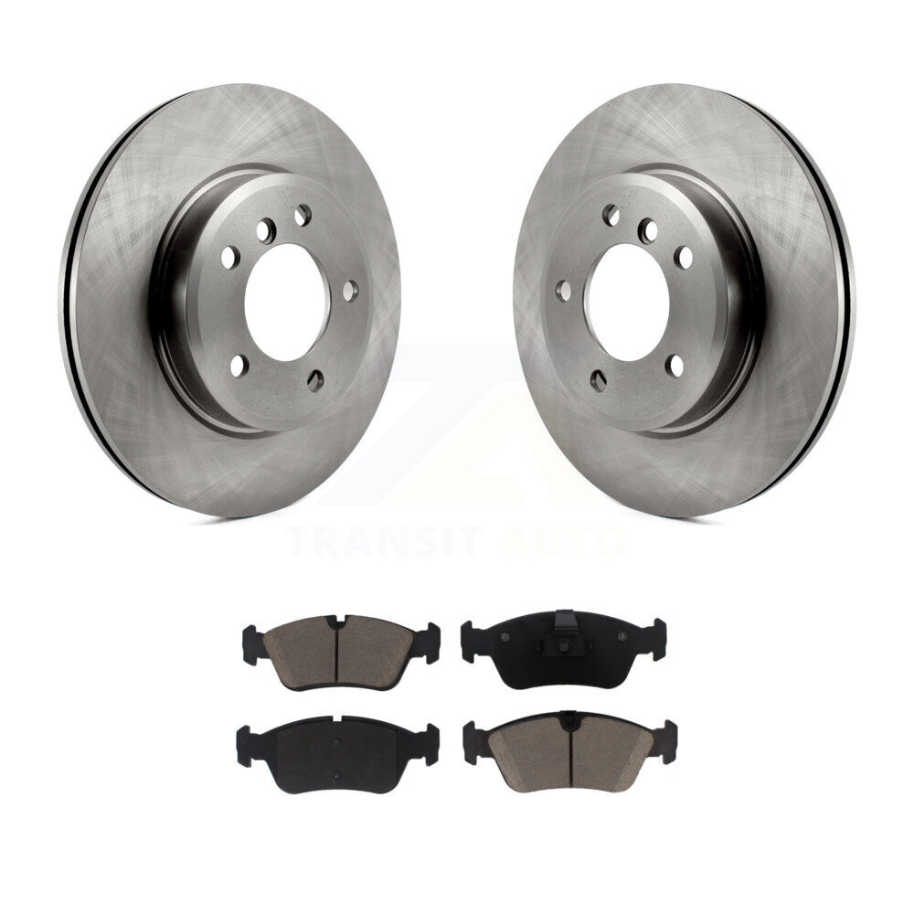 Front Brake Rotor And Ceramic Pad Kit For BMW Z4 325i 325Ci 320i 325xi Z3 328i 323i 323Ci K8C-100182