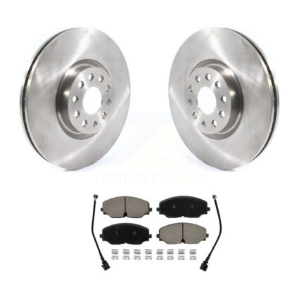 Front Disc Brake Rotors And Ceramic Pads Kit For Volkswagen Atlas Cross Sport K8C-100186