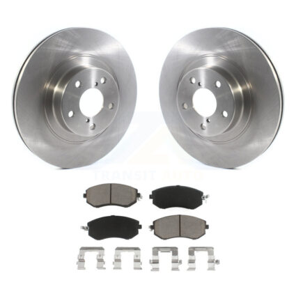 Front Brake Rotor Ceramic Pad Kit For Subaru Forester Impreza XV Crosstrek Outback BRZ 86 K8C-100187