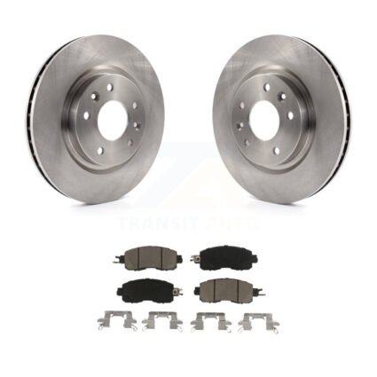 Front Disc Brake Rotors And Ceramic Pads Kit For Nissan LEAF K8C-100203