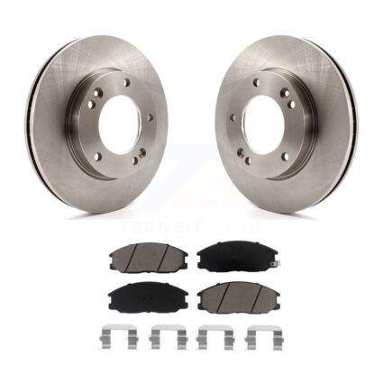 Front Disc Brake Rotors And Ceramic Pads Kit For 2007-2009 Kia Sorento K8C-100207