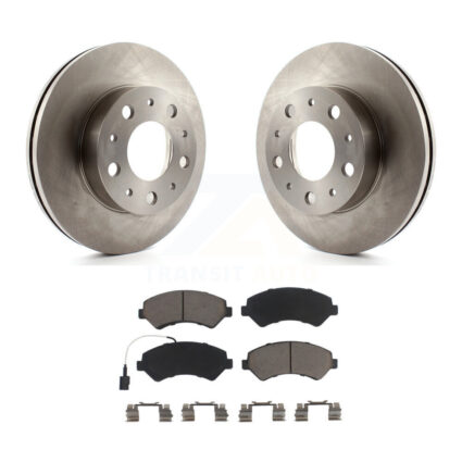Front Disc Brake Rotors And Ceramic Pads Kit For Ram ProMaster 2500 3500 1500 K8C-100215