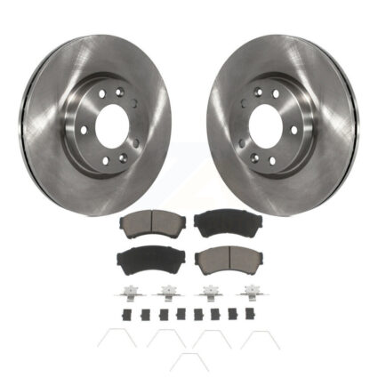 Front Disc Brake Rotor Ceramic Pad Kit For Ford Fusion Mazda 6 Lincoln MKZ Zephyr Mercury K8C-100216