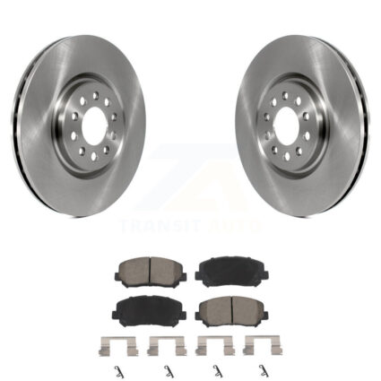 Front Disc Brake Rotors And Ceramic Pads Kit For Jeep Cherokee Chrysler 200 K8C-100218