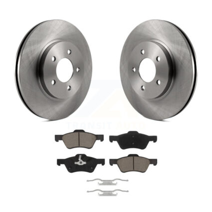 Front Disc Brake Rotors And Ceramic Pads Kit For Ford Escape Mercury Mariner K8C-100223