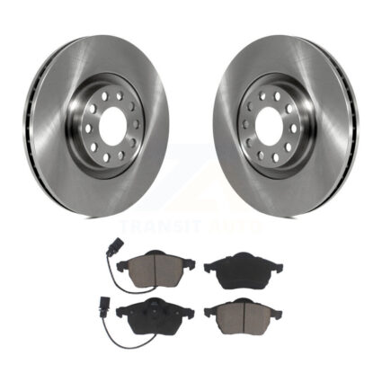 Front Disc Brake Rotors And Ceramic Pads Kit For Audi A6 Quattro S4 K8C-100227