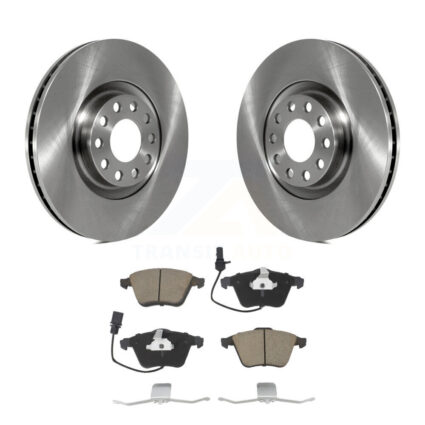 Front Disc Brake Rotors And Ceramic Pads Kit For Audi A4 Quattro K8C-100228