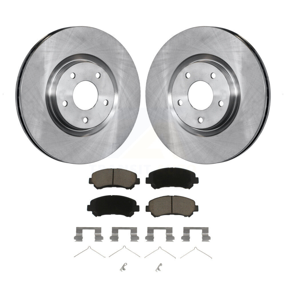 Front Disc Brake Rotors And Ceramic Pads Kit For Nissan Sentra Juke K8C-100230