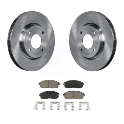 Front Disc Brake Rotors And Ceramic Pads Kit For Nissan Versa Sentra Cube K8C-100231