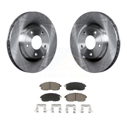 Front Disc Brake Rotors And Ceramic Pads Kit For 2007-2012 Nissan Sentra SE-R K8C-100232