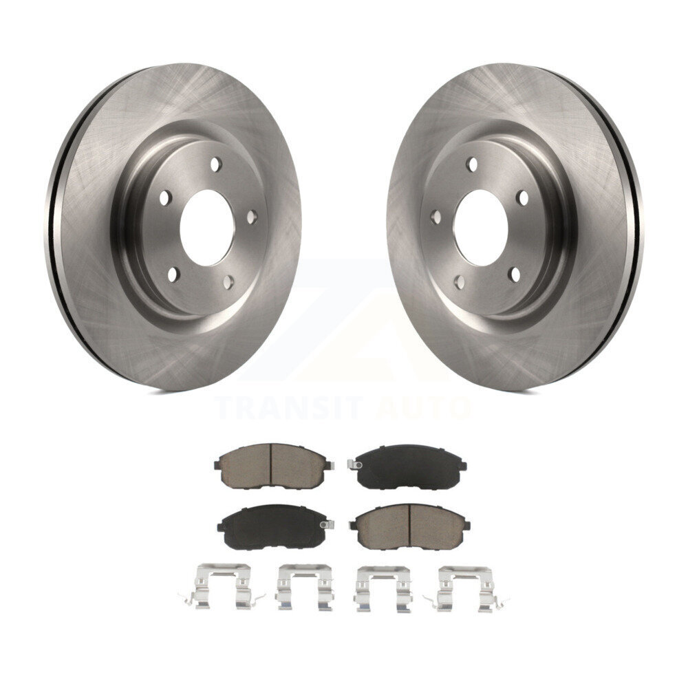 Front Disc Brake Rotors And Ceramic Pads Kit For Nissan Sentra Juke K8C-100233