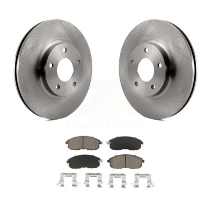 Front Disc Brake Rotors And Ceramic Pads Kit For Nissan Altima Maxima INFINITI I35 K8C-100238