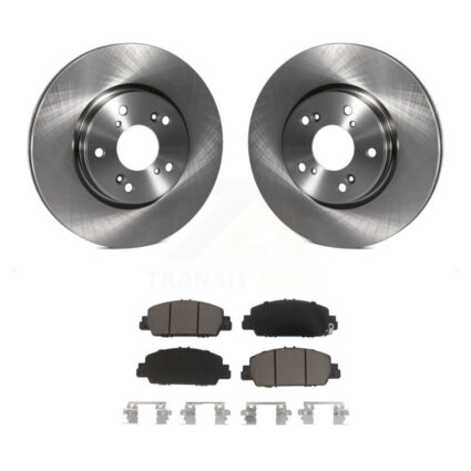 Front Disc Brake Rotors And Ceramic Pads Kit For Honda HR-V Accord K8C-100240