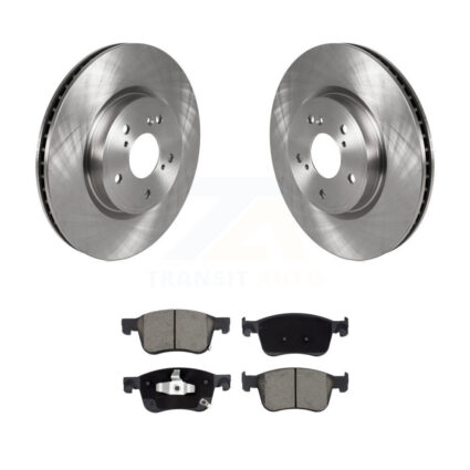 Front Disc Brake Rotors And Ceramic Pads Kit For Honda Civic Accord Acura Integra K8C-100242