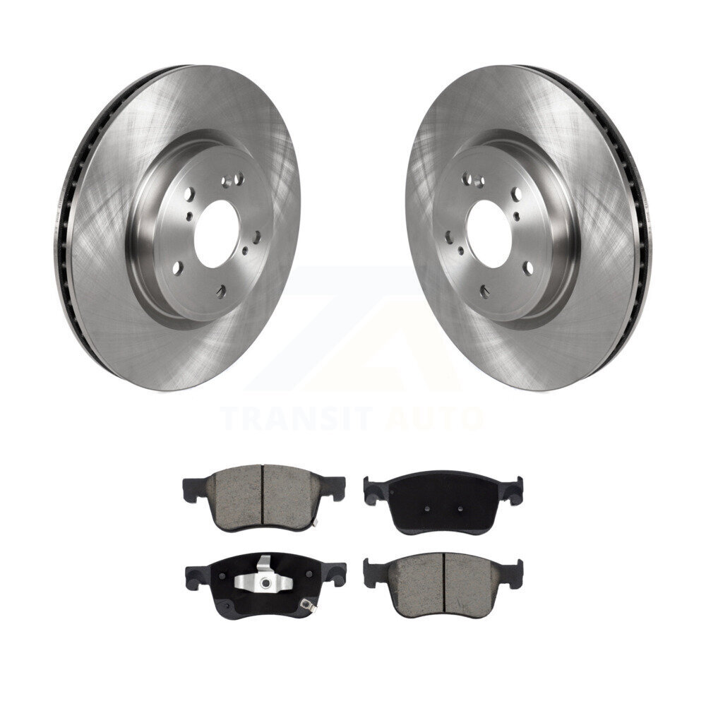 Front Disc Brake Rotors And Ceramic Pads Kit For Honda Civic Accord Acura Integra K8C-100242
