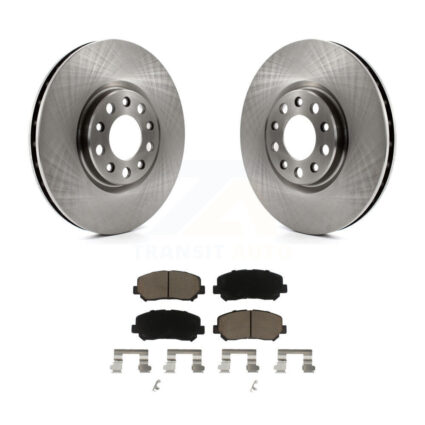 Front Disc Brake Rotors And Ceramic Pads Kit For Chrysler 200 Dodge Dart K8C-100256