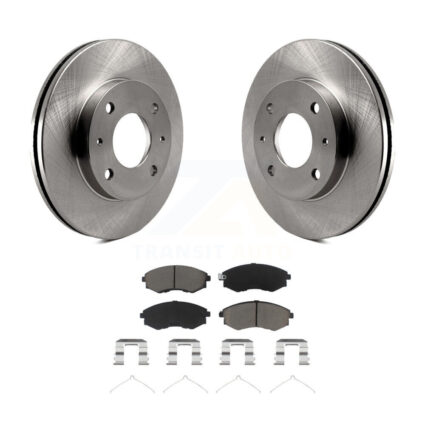 Front Disc Brake Rotors And Ceramic Pads Kit For Hyundai Tiburon Elantra Sonata K8C-100259