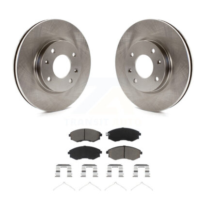 Front Disc Brake Rotors And Ceramic Pads Kit For Hyundai Sonata Kia Optima Magentis K8C-100261