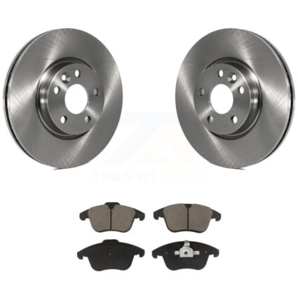Front Brake Rotors Ceramic Pad Kit For Volvo Land Rover Range Evoque XC70 S60 V60 S80 V70 K8C-100267