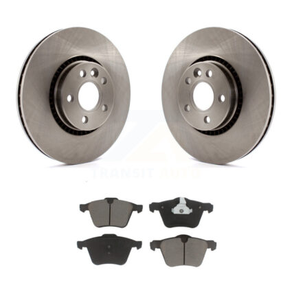 Front Disc Brake Rotors And Ceramic Pads Kit For Volvo XC70 S60 V60 S80 Cross Country V70 K8C-100269