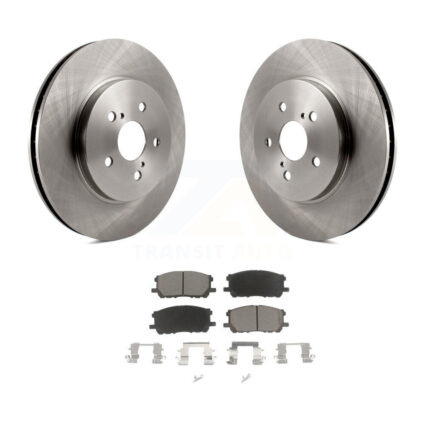 Front Disc Brake Rotor And Ceramic Pad Kit For Lexus RX350 RX330 Toyota Highlander RX400h K8C-100271