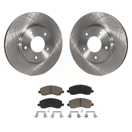 Front Brake Rotor & Ceramic Pad Kit For Chrysler Sebring Mitsubishi Lancer Eclipse Galant K8C-100275