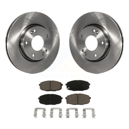 Front Disc Brake Rotors And Ceramic Pads Kit For Hyundai Elantra K8C-100278