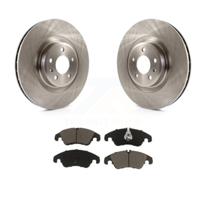 Front Disc Brake Rotors And Ceramic Pads Kit For Audi Q5 A4 Quattro S4 S5 A6 A7 A5 K8C-100299