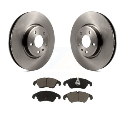 Front Disc Brake Rotors And Ceramic Pads Kit For Audi A4 Quattro Q5 A5 allroad A7 S5 A6 K8C-100300