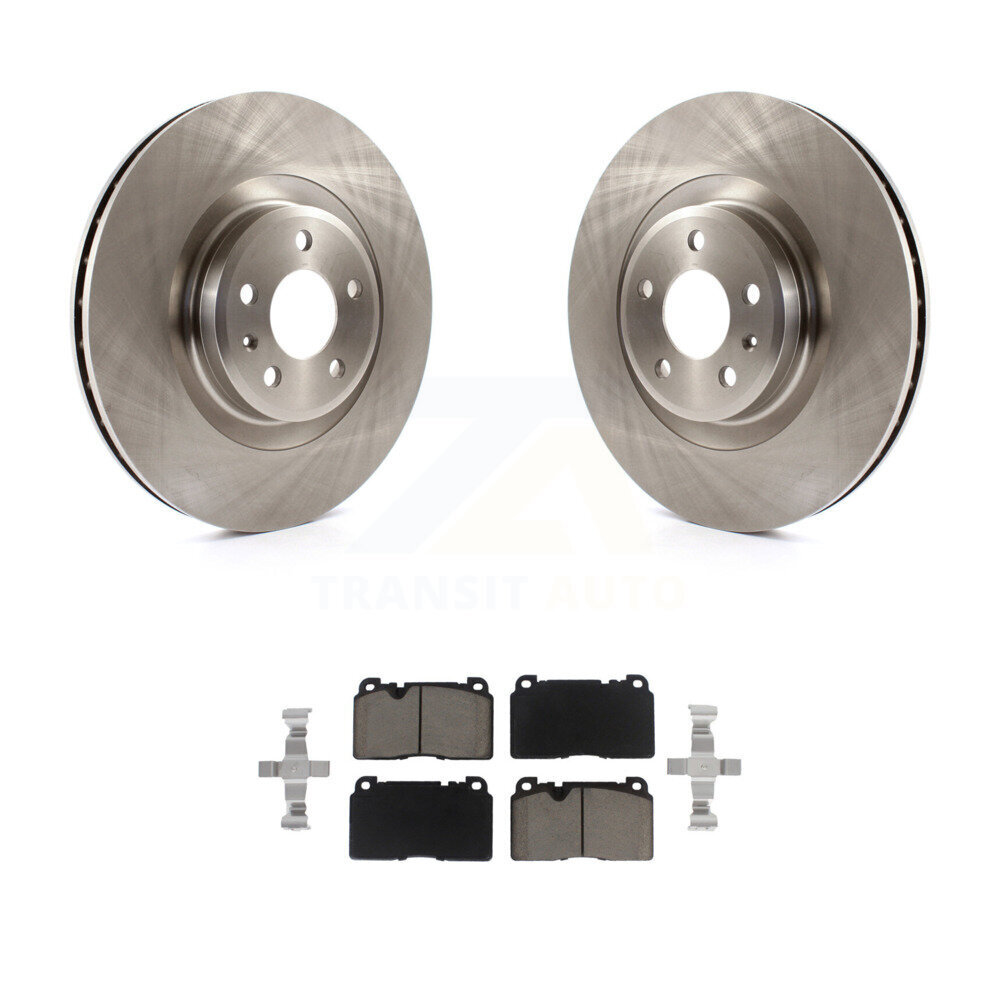 Front Disc Brake Rotors And Ceramic Pads Kit For Audi Q5 K8C-100302