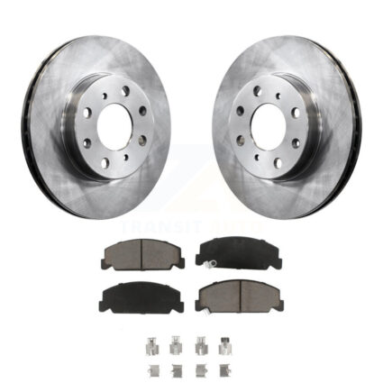 Front Disc Brake Rotors And Ceramic Pads Kit For Honda Civic del Sol CRX K8C-100308