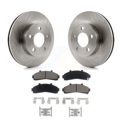 Front Disc Brake Rotor Ceramic Pad Kit For Ford Ranger Explorer Mazda B4000 B3000 Mercury K8C-100320