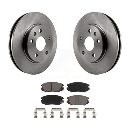 Front Disc Brake Rotors Ceramic Pad Kit For Chevrolet Malibu Buick Regal LaCrosse Limited K8C-100335
