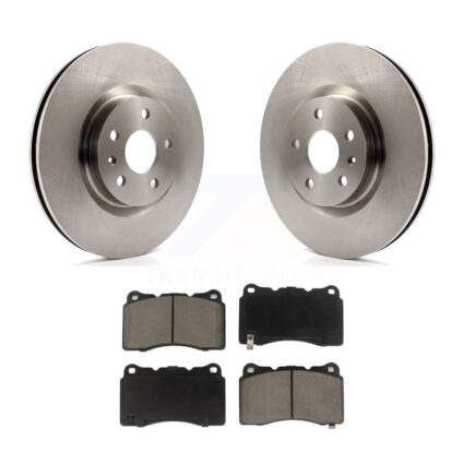 Front Disc Brake Rotors And Ceramic Pads Kit For Cadillac XTS Buick Regal K8C-100336