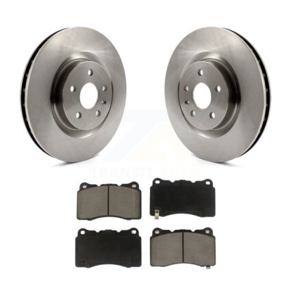 Front Disc Brake Rotors And Ceramic Pads Kit For Pontiac G8 Buick Regal K8C-100337