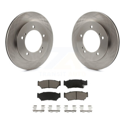 Front Disc Brake Rotors And Ceramic Pad Kit For 1999-2004 Chevrolet Tracker Suzuki Vitara K8C-100338