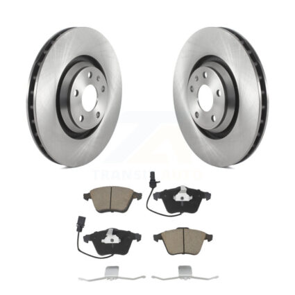 Front Disc Brake Rotors And Ceramic Pads Kit For Audi TT Quattro TTS K8C-100342