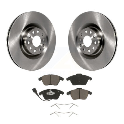 Front Disc Brake Rotors And Ceramic Pads Kit For Volkswagen Golf CC GTI Audi A3 Quattro K8C-100344