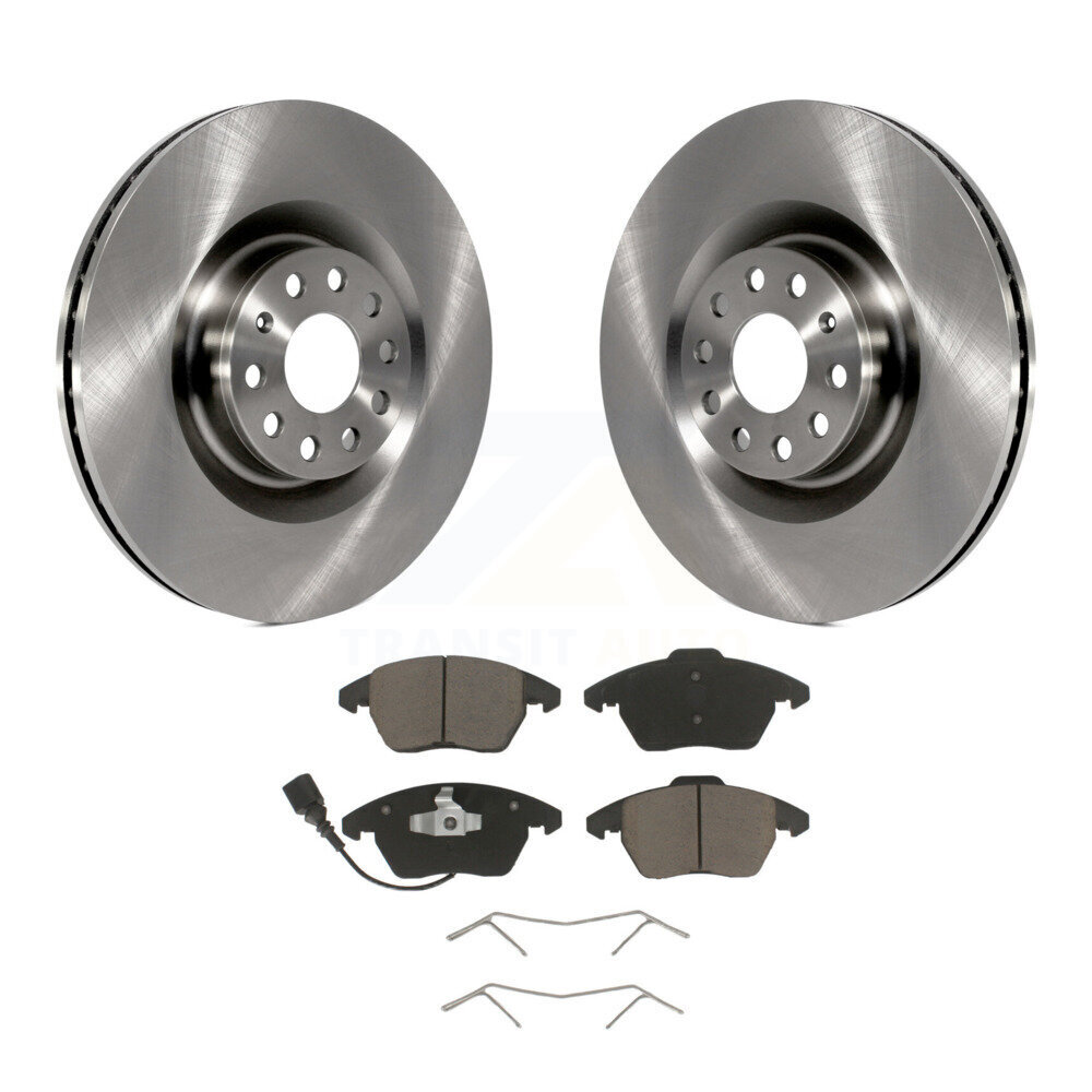 Front Disc Brake Rotors And Ceramic Pads Kit For Volkswagen Golf CC GTI Audi A3 Quattro K8C-100344